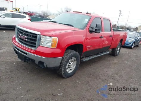 2008 GMC Sierra 2500Hd Sle1 z USA, uszkodzony, nr VIN 1GTHK23K78F217639